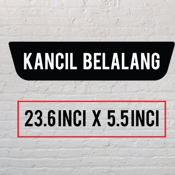 Papan Perodua Kancil Belalang