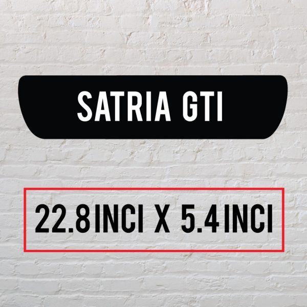 Papan Proton Satria GTI